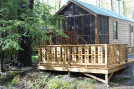 cabins description cherokee nc friendly pet